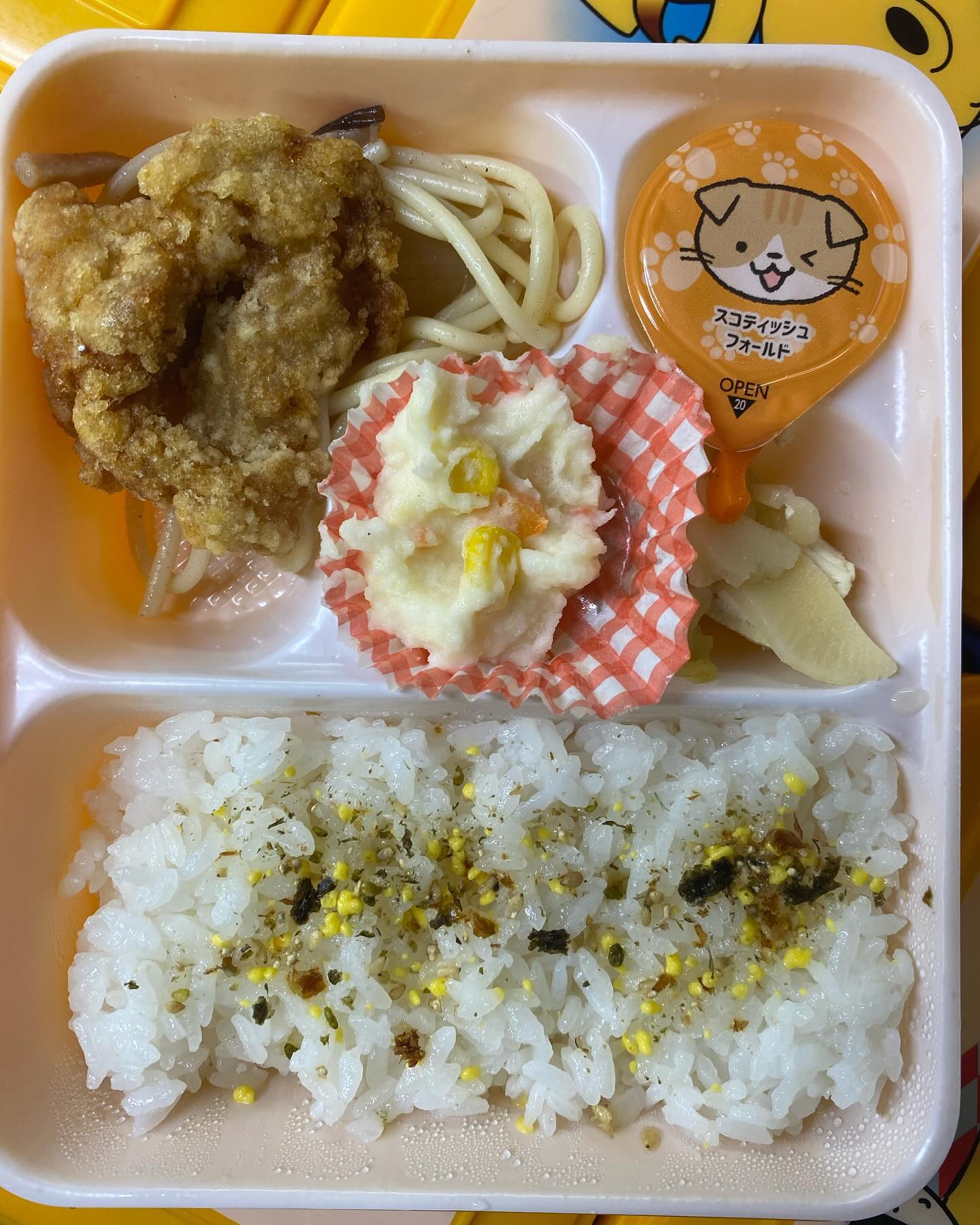 白ゆり幼稚園の給食のイメージ画像