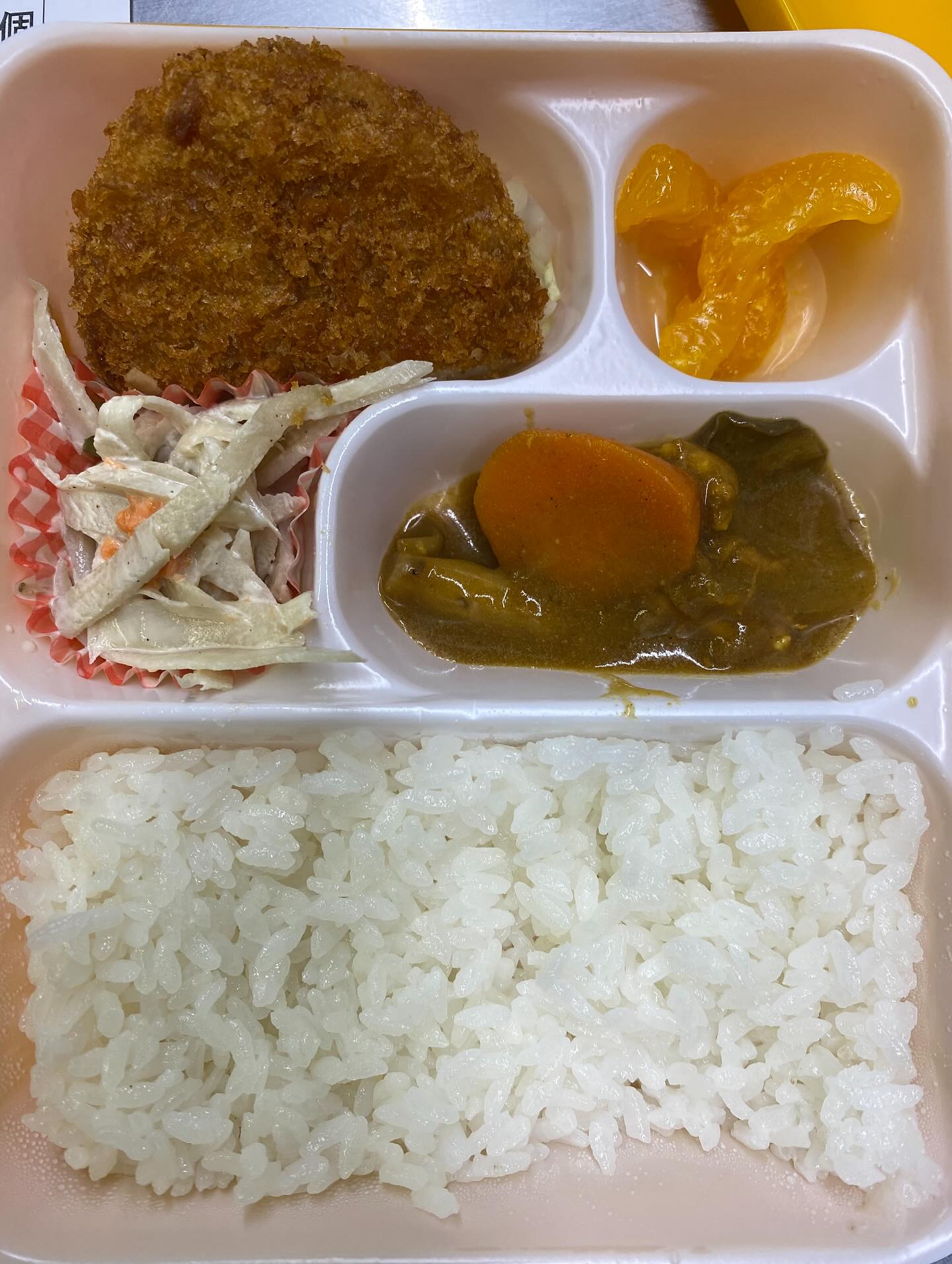 白ゆり幼稚園の給食のイメージ画像