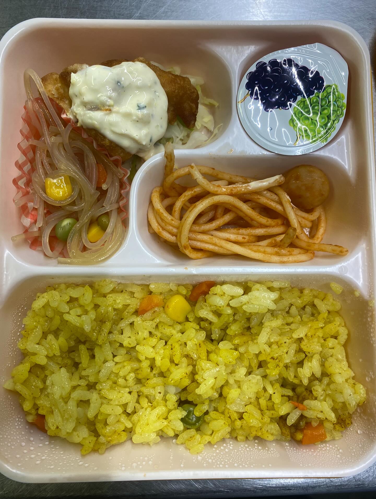 白ゆり幼稚園の給食のイメージ画像