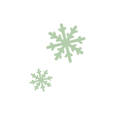 白ゆり幼稚園冬のイラスト1